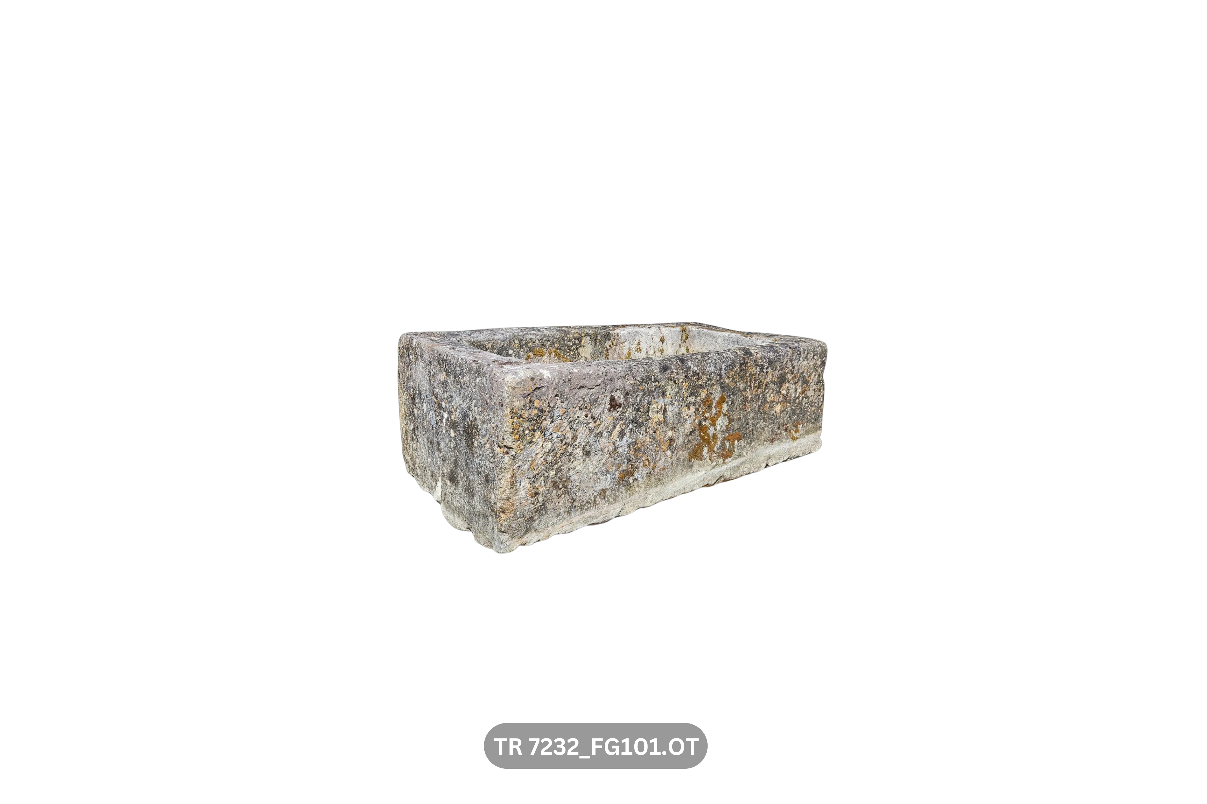 Antique French Limestone Trough - Image 8